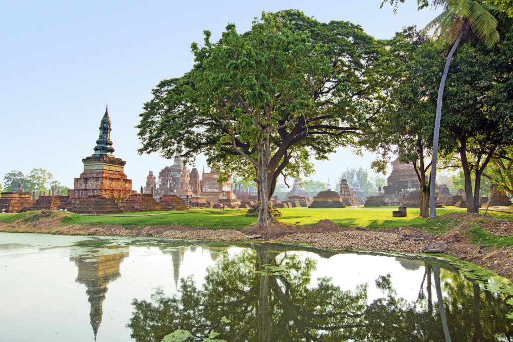 Höhepunkte Thailands_Wat Mahathat, Sukhothai
