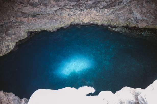 Buracona Blue Hole Sal Kapverden